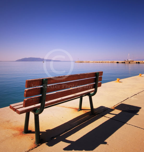 Bench and a Blue Sky ....