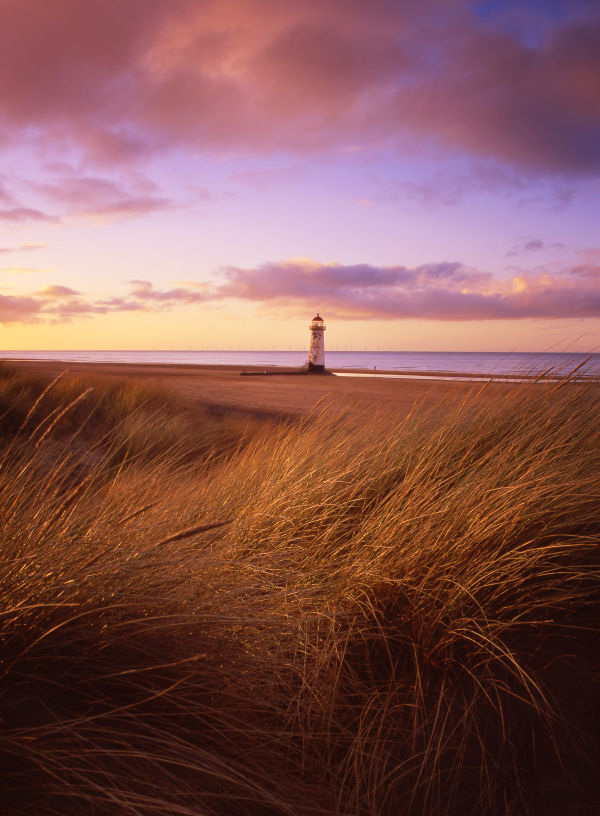 Talacre lighthouse .....
