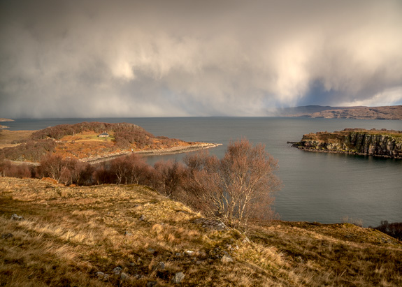 'Incoming snow storm'