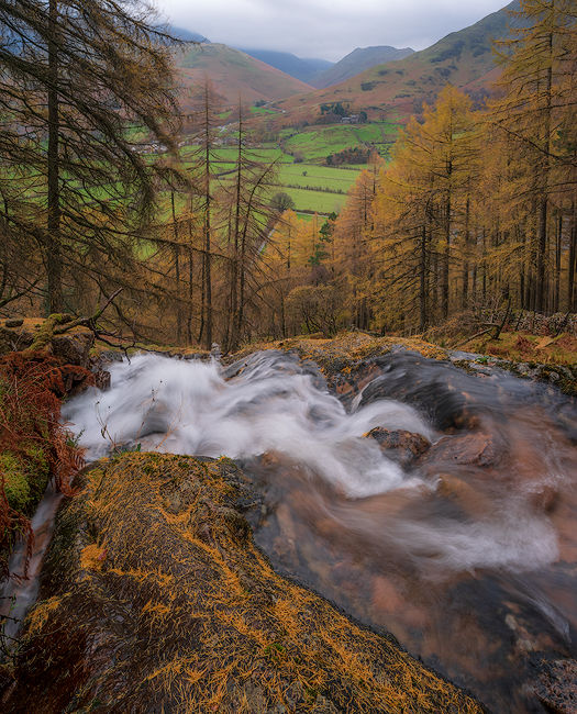 ‘Falls above Buttermere’