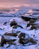 'Sunset at Stannage'