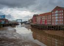 'Looking south from Drypool Bridge'