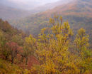 'Rain over the hills at Kinlochleven'