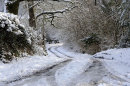 Snow on The Mendips