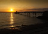 Clevedon Pier Sunset