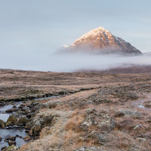 Buachaille Etive Mor from Kingshouse Hotel