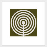 Achnabreck (5a) Archival Digital Print, Image size 18 x 18cm, Paper size 28 x 29 cm