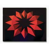 12 Red Forms, Acrylic on Canvas, 92 x 71cm