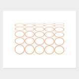 Oval Curves (13) Archival Pigment Print, Paper Size 37 x 29cm