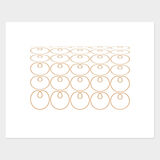 Oval Curves (3) Archival Pigment Print, Paper Size 37 x 29cm