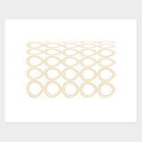 Oval Curves (7) Archival Pigment Print, Paper Size 37 x 29cm