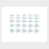 Oval Curves (9) Archival Pigment Print, Paper Size 37 x 29cm