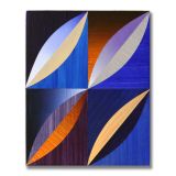 Arcs (1), Acrylic on Wood, 24 x 30cm
