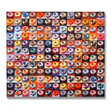 Channels, Acrylic and Archival Pigment Print on Canvas, 157 x 138cm