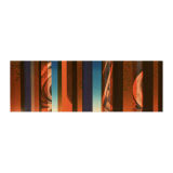 Dish, Monoprint/Transfer/Screenprint, 76.5 x 25.5cm