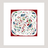 Four Colour Theorem, Archival Digital Print, 20 x 21 cm