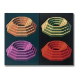 Four Steps, Acrylic on Canvas, 163 x 122cm