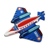 HUKI 10 toy plane, Acrylic Oil Canvas Board, 70 x 60cm