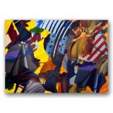 Painting (1), Acrylic on Canvas, 210 x 150cm