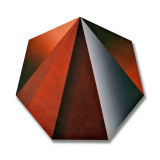 Prism (6), Acrylic on Canvas, 51 x 52cm