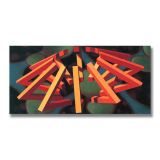 Red Form, Acrylic on Canvas, 125 x 60cm