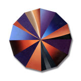 Segments, Acrylic on Canvas, 56 x 56 cm