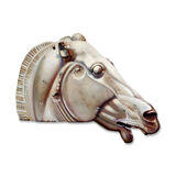 Selene's Chariot Horse, Acrylic Oil Canvas Board, 63 x 44cm