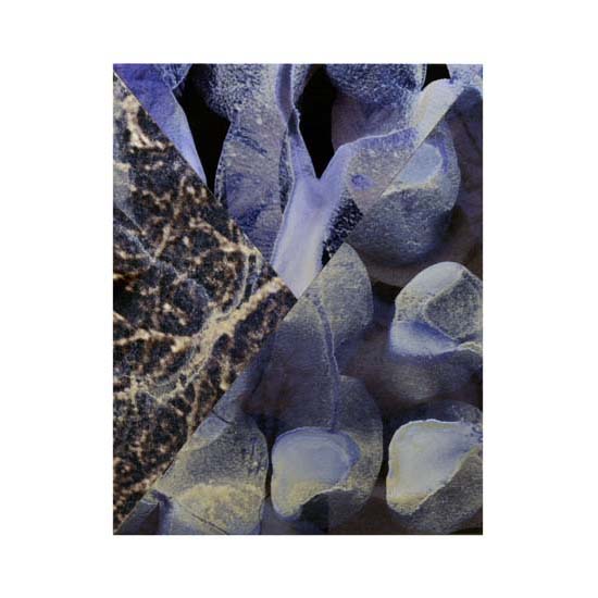 Silver and Blue (2), 22.5 x 28cm