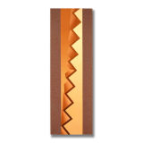 Steps, Acrylic on Canvas, 47 x 140cm