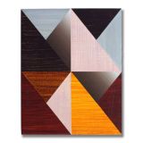 Triangles (1), Acrylic on Wood, 24 x 30cm