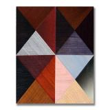 Triangles (3) (1), Acrylic on Wood, 24 x 30cm