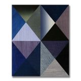 Triangles (3) (3), Acrylic on Wood, 24 x 30cm