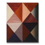 Triangles (3) (4), Acrylic on Wood, 24 x 30cm