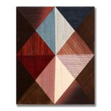 Triangles (3) (7), Acrylic on Wood, 24 x 30cm