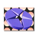 Violet Star, Acrylic on Canvas, 61 x 46cm