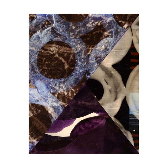 Violet and Gold (14), 21 x 27 cm