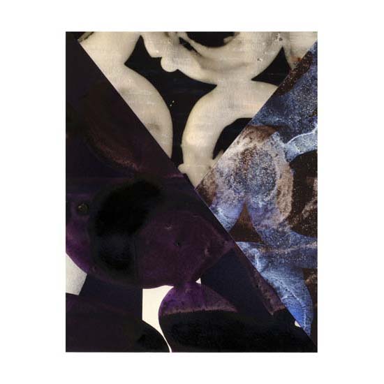 Violet and Gold (3), 21 x 27 cm
