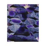 Violet and Silver Collage (1), 27.5 x 33cm