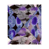 Violet and Silver Collage (2), 27.5 x 33cm