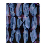 Blue and Violet Collage (4), 28 x 33cm