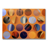 Yellow Discs, Acrylic on Canvas, 120 x 90cm