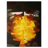 Redivider (Frieze 2) 92 x 122cm Acrylic/Oil/Canvas