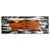 Frieze (9) 180 x 65cm Acrylic/Oil/Canvas