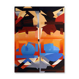 Keek, 92 x 122cm, Acrylic/canvas