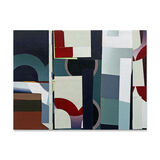 Redivider (Frieze 12) Acrylic/Canvas/Wood, 40 x 30cm