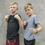 Two Boys, halting site, Cork, Ireland 2018