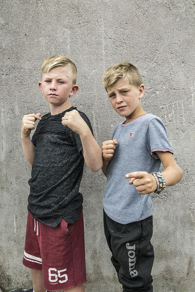 James and William, Cork, Ireland 2018