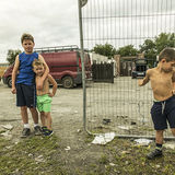 Three Boys, roadside campsite, Limerick, Ireland 2018