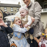 Mother and children at the horse fair, Galway, Ireland 2018