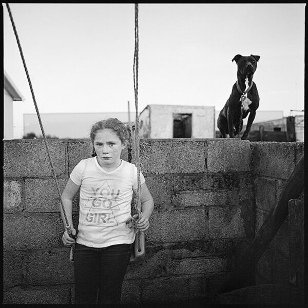 Christina and Pit Bull, Limerick, Ireland 2017
